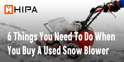 Should I Buy A Used Snowblower  