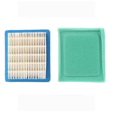 Hipa 36046 Air Filter 36634 Pre Filter for Tecumseh Ohh60 Ohh50 Ohh55 Ohh65 Oh95 Oh195 Vlv50 Vlv55 Vlv60 Vlv66 Vlv126 4 & 5.5 Hp Engine Lawn Mower (2 Pack)