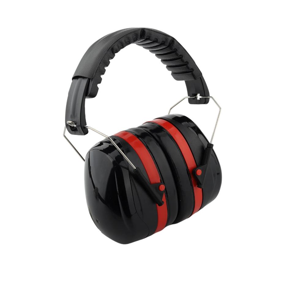 Hipa Safety Ear Defenders Nrr20db-Snr 22db Noise Reduction Safety Ear Muffs Ear Defenders For Gun Hunting Shooting Constructio Forestry Woodworking Black