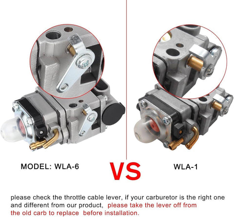 Hipa WLA-1-1 Carburetor Kit For Echo A021001642 PB-500T PB-500H EB-508RT 50.8 cc Backpack Blower # WLA-1 A021001641 A021001642