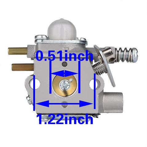 Hipa Carburetor Kit For Echo SRM2400 SRM-2400 SRM-2410 GT-2400 PPT-2400 PE-2400 PP-1250 SRS-2400 Trimmer # WT-424 12300052133