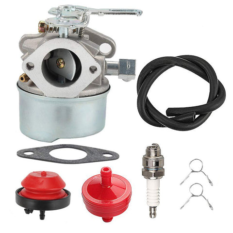 Hipa 640084A Carburetor Kit for Tecumseh HS50 HSK50 HSSK50 HSK40 HSSK40 LH195SA LH195SP Engine Toro Craftsman 5HP Snowblower Replace 632107 632107A 640084