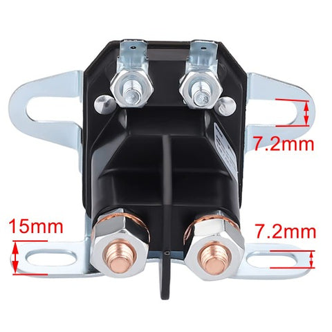 146154 145673 4-Pole 12V Universal Starter Solenoid Fit for Craftsman Poulan 1685290 1686981 73233 109081X 2654 532146154 178861 168327 168327