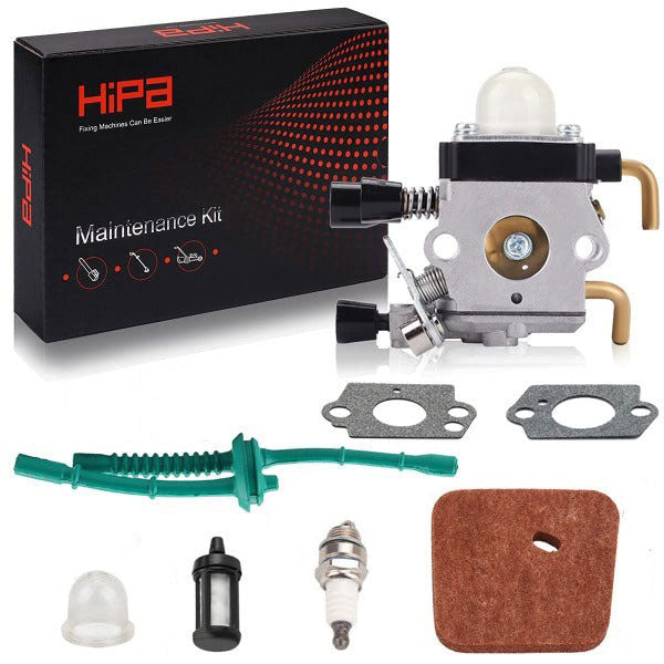 Hipa C1Q-S63 Carburetor Kit for Stihl FS55R FS 55R 55RC FS38 FS45 FS46 FS80 FS85 FS80R FS85R FC85 String Trimmer Brushcutter # 4137-120-0606