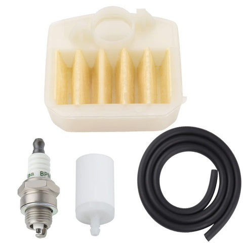 Hipa Air Filter Kit For Husqvarna 340 345 346XP 350 351 353 Chainsaw repalce# 5370240-03 with Fuel Filter Line Spark Plug