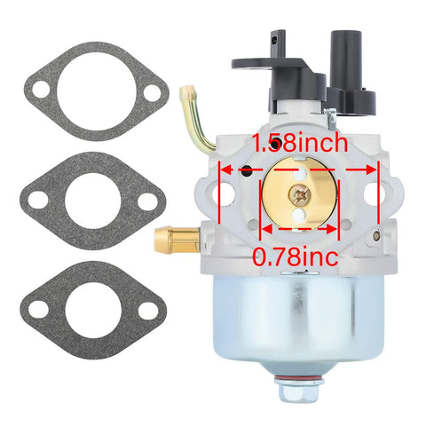 Hipa CCR2450 Carburetor for Toro CCR 3650 CCR2400 CCR2500 CCR3000 CCR3600 GTS 3650 6.5hp Lawnboy Snow Thrower Replace 801396 801233 801255