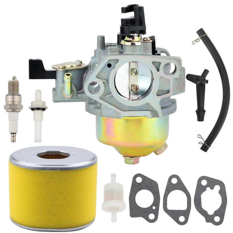 Hipa Carburetor Kit for Honda GX340 GX390 13HP 11HP Engine Replace 16100-ZF6-V01 16100-ZF6-V00 with 17210-ZE3-505 Air Filter