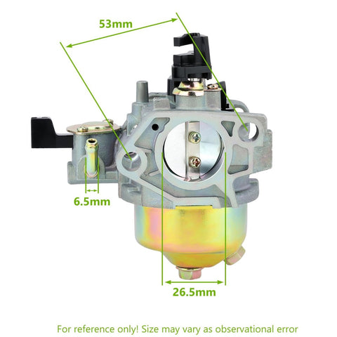 Hipa Carburetor Kit for Honda GX340 GX390 13HP 11HP Engine Replace 16100-ZF6-V01 16100-ZF6-V00 with 17210-ZE3-505 Air Filter