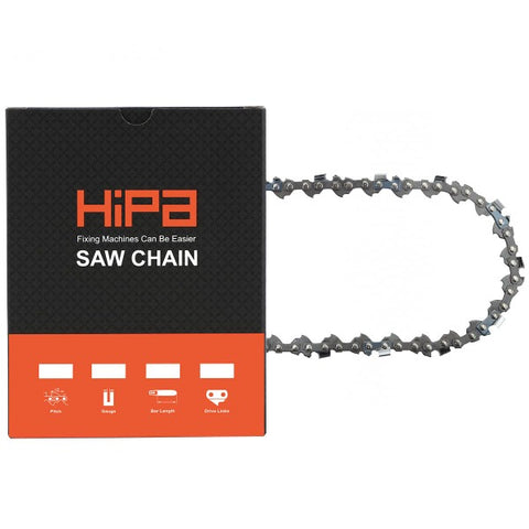 Hipa 3/8 LP .050 33DL 8 Inch Chain for S33 Sun Joe SWJ800E SWJ802E SWJ806E Harbor Freight Portland 62896 68862 Remington Electric Pole Saw