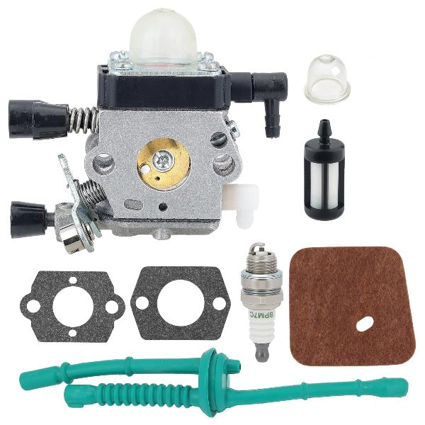 Hipa C1Q-S97A Carburetor Kit for Stihl FS55 FS 55 FC55 FS38 FS45 FS46 HL45 KM55 Engine 27.2cc Trimmer Weed Eater