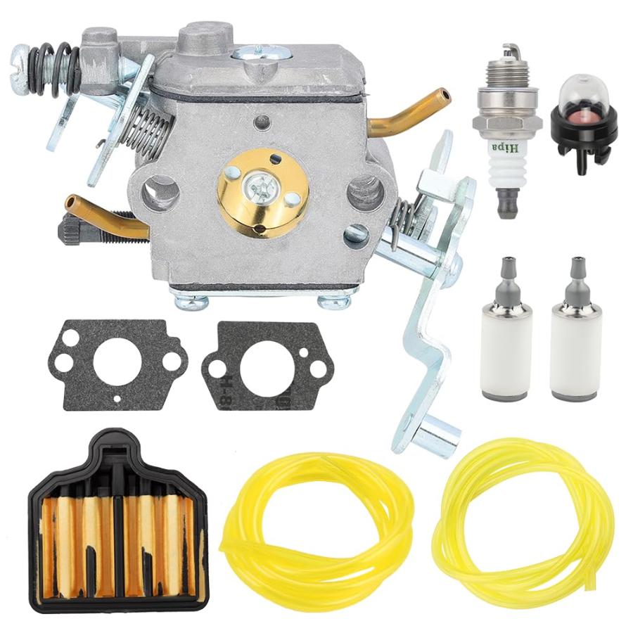 Hipa Carburetor Kit For Poulan PP5020 PP5020AV 50cc PP4818A PP4818AVX Craftsman 358350981 358350980 358350982 Chainsaw Replace # 5739 52201 C1M-W47