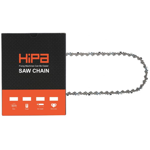 Hipa 18 inch Chainsaw Chain 3/8 LP Pitch 050 Gauge 62 DL for Echo CS370 CS370F CS400 CS400F Poulan Pro 2050 2055 2075 2150 P3818 P3314 P3416 P3816 PP4218A