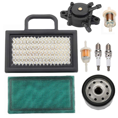 698754 273638 Air Filter Kit for BS 499486S 695667 492932 808492 808656 Intek Extended Life V-Twin 18-26 HP JD LA135 LA120 LA130 Lawn Mower Tractor