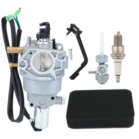 Hipa P28-4-H Carburetor for Dual Fuel Generator Champion 420CC 100296 71530 439CC 100165 Part# 47.131000.28 Champion 9375/7500 Watt Dual Fuel Generator