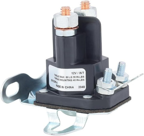 146154 145673 4-Pole 12V Universal Starter Solenoid Fit for Craftsman Poulan 1685290 1686981 73233 109081X 2654 532146154 178861 168327 168327