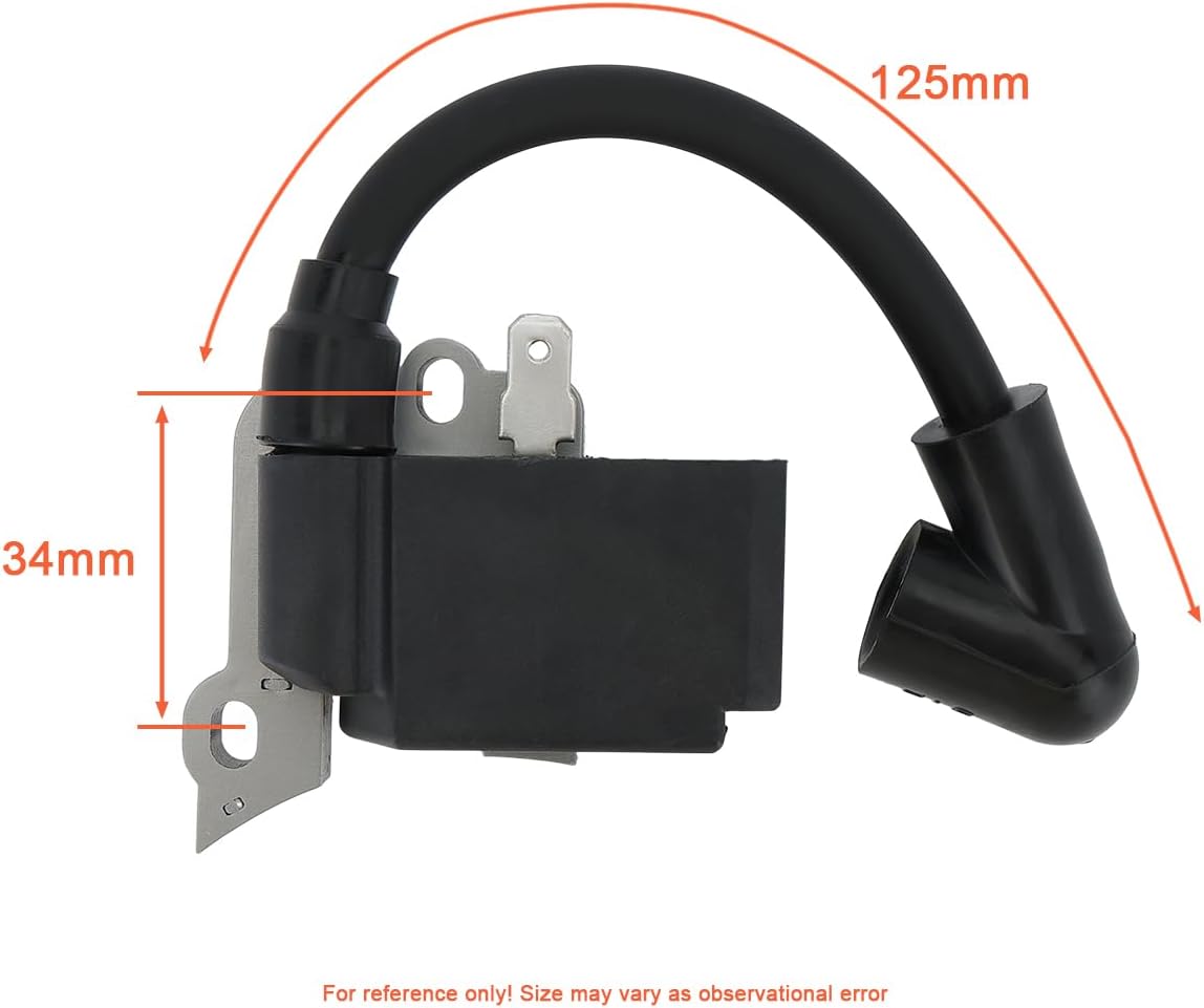 Hipa 4140 400 1308 Ignition Coil for Stihl FS38 FS55 FS45 FS46 FC55 HL45 HS45 KM55 Edger Brushcutter Hedge Trimmer Engine Replace 4140 400 1307 (After 2001)