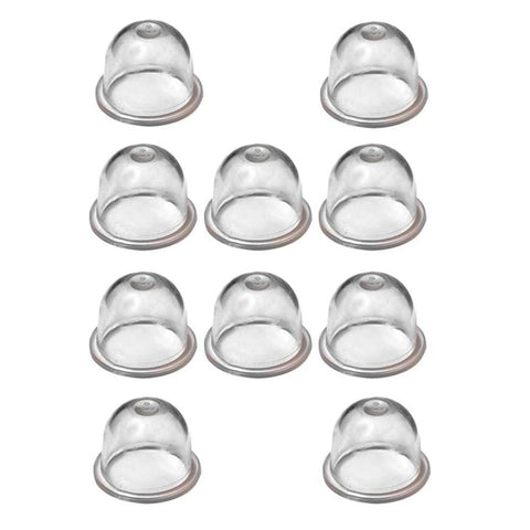 Hipa 10Pcs Carb Primer Bulb for 0057003 0057004 12538108660 12538146730 for Stihl BG45 BG46 BG55 BG56 BG65 BG66 BG75 BG85 BG86 Blower 5/8 x O.D. 7/8 x HT 12/16