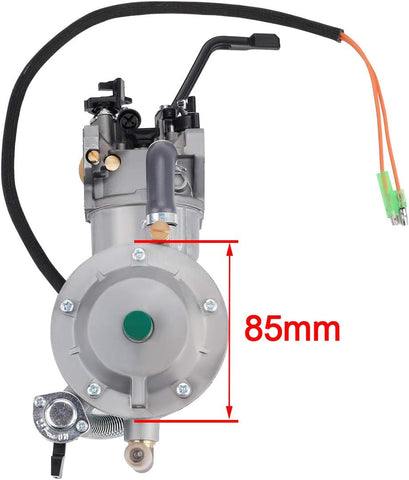 Hipa GX390 188F Generator Dual fuel Carburetor LPG CNG Conversion kit 4.5-5.5KW Manual Choke Carb