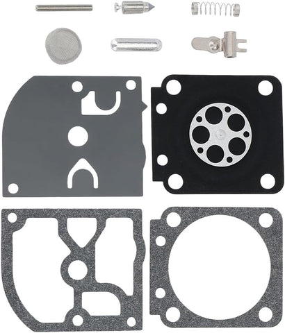 Hipa Carburetor Rebuild Kit RB-129 C1M-W26 Assembly for Poulan Pro PP3516 PP3816 PP4018 PP4218 PP4218AV PP4218AVX PPB3416 Chainsaw for ZAMA C1M-W47
