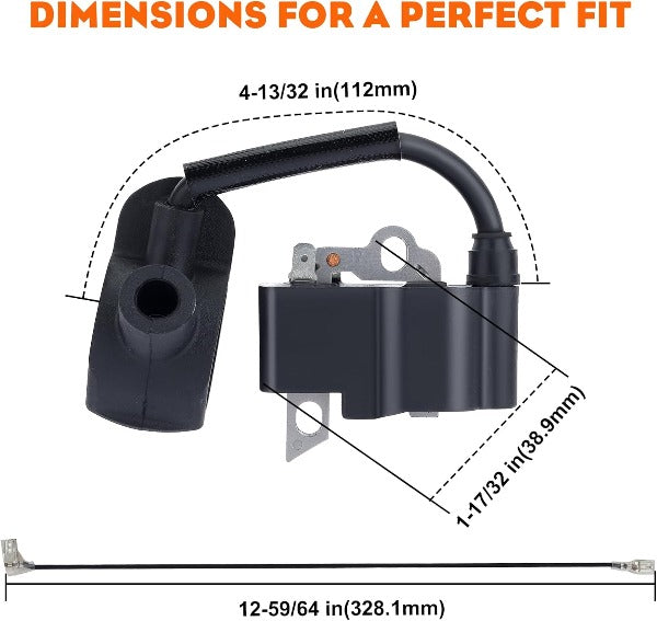 Hipa Ignition Coil for Stihl BR500 BR550 BR600 BR600Z BR700 Backpack Leaf Blower # 4282-400-1305 4282-400-1308 4282 400 1305 4282 400 1310