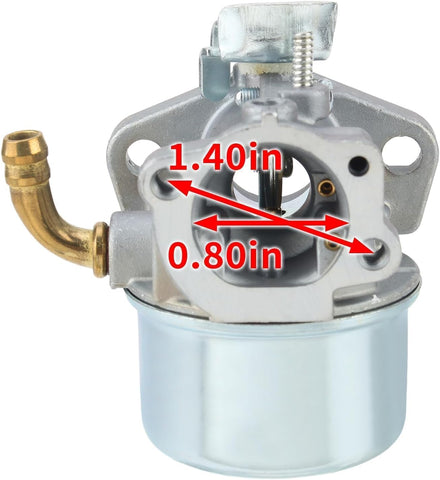 Hipa 591299 Carburetor For Briggs & Stratton 121012 121212 121402 121412 121417 121432 Engine Mower Replace 798650 699486 791991 698474 698810 698478