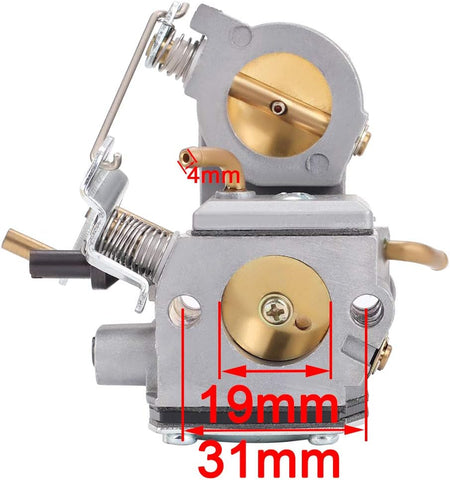 Hipa Carburetor Kit For Husqvarna Partner 510 K750 K760 Concrete Cut Off Saw Replace C3-EL53 510181202 578243401 Carb