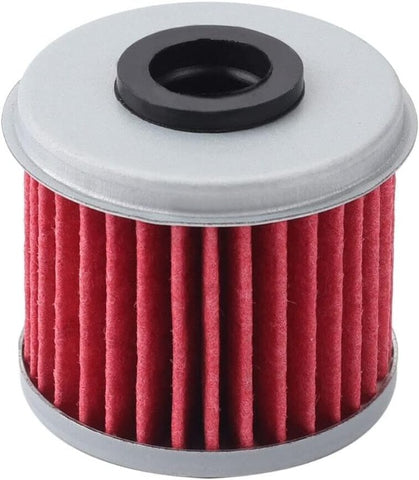 Hipa Oil Filter For ATV Honda CRF150R CRF250R CRF250X CRF450R CRF450X TRX450R Motorcycle Replaces # 15412-MEN-671 (Pack of 6)