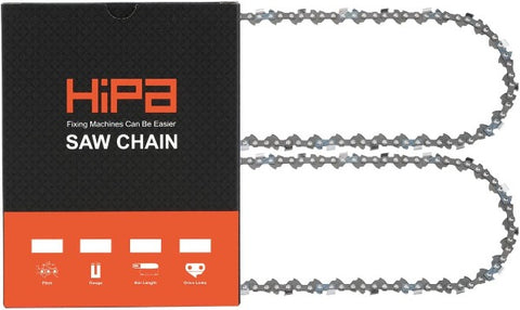 Hipa S44 12 Inch Chain 3/8 LP .050 44DL For McCulloch 12ES Husqvarna 327PT5S Poulan PLN1514 Echo PPF-210 Stihl Chainsaw Pole Pruner # 91VXL44CQ