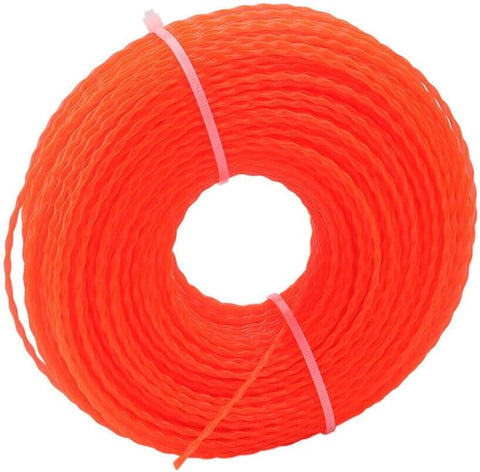 Hipa .095” 0.5-Pound by 170-foot Trimmer Line Round Twist,Commercial 2.4mm/.095-Inch String Trimmer Line, Weed Eater String 095, SOAK for 24H Before Using