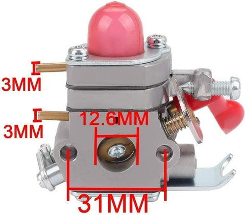 Hipa Carburetor Kit for Echo TC-210 TC-210i TC210 TC210i TC2100 Mantis 7225 7230 7234 7240 7920 7924 Tiller Cultivator # 530071811