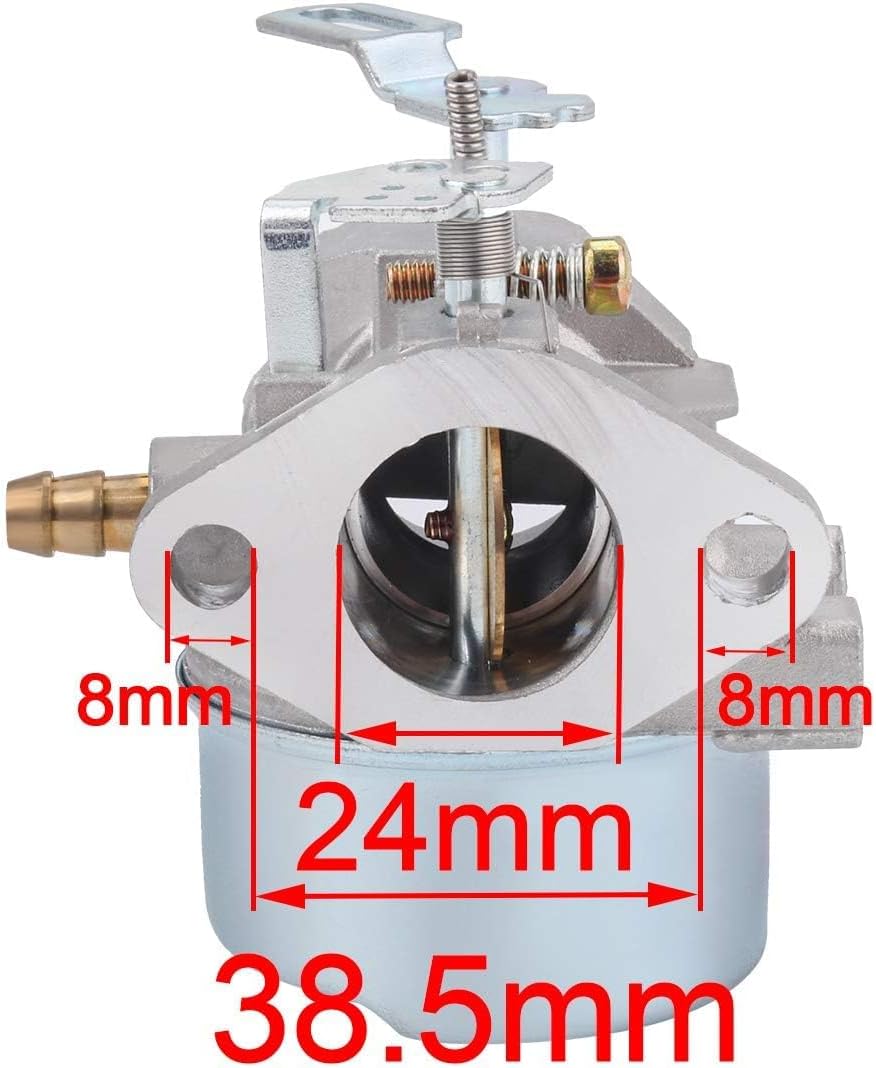 Hipa 640349 Carburetor Kit For Tecumseh HMSK100 HMSK80 HMSK90 8hp 9hp 10hp Engine LH318SA Snowblower Generator # 640052