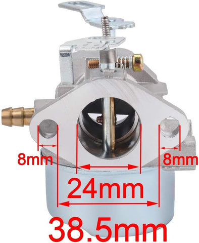 Hipa 640349 Carburetor Kit For Tecumseh HMSK100 HMSK80 HMSK90 8hp 9hp 10hp Engine LH318SA Snowblower Generator # 640052