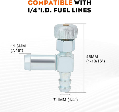 Hipa 951-0171 751-0171 Fuel Shut Off Valve 735-0149 935-0149 Fuel Tank Bushing for MTD Troy Bilt Lawn Mower Portable Generator Snow Blower Tiller