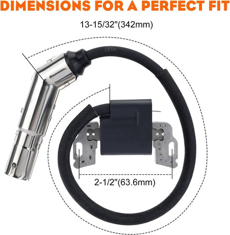 Hipa 595304 Magneto Armature Ignition Coil for Briggs & Stratton 799650 592841 795315 Intek OHV Engine Poulan Craftsman MTD Troy-Bilt Mower Engine