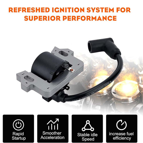 Hipa GCV160 Ignition Coil for Honda GCV135 GCV190 GSV160 GSV190 GC135 GC160 GC190 GC160A GC160LA GC190A Engine Mower 30500-ZL8-014 30500-ZL8-004