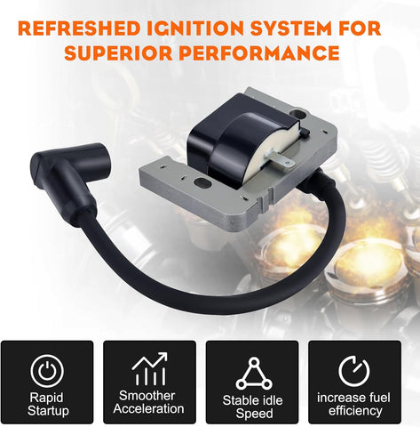 Hipa Solid State Ignition Coil Kit for Tecumseh HMSK80 HMSK85 HMSK90 HMSK100 8hp 9hp 10hp Engines Replace 35135 35135A 35135B