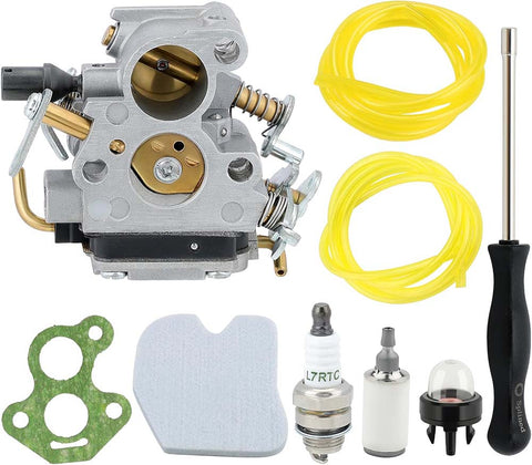 Carburetor Kit For Husqvarna 240 240E 235 235E 236 236E Jonsered CS2234 CS2238 CS2234S CS2238S Gas Chainsaw Replace 574719402 545072601