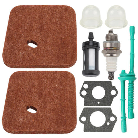 Hipa 4140 124 2800 Air Filter Kit for # 4140 358 7702 Stihl FS55R FS55 FS55RC FS38 FS45 FS46 Trimmer