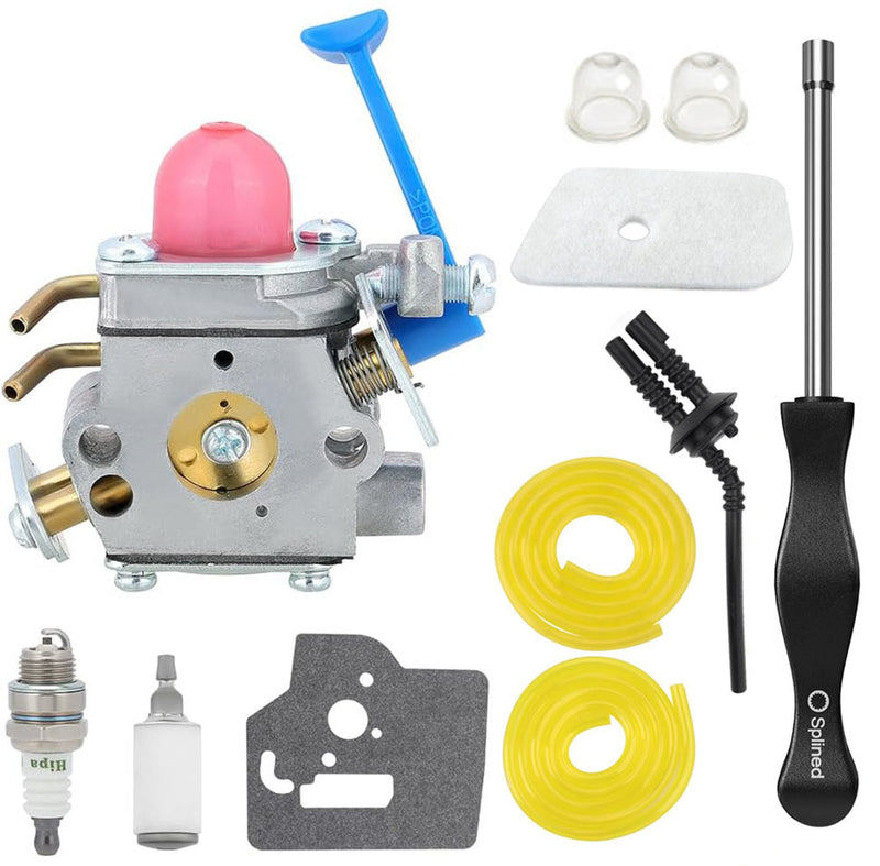 Hipa C1Q-W40A Carburetor Kit For Husqvarna 128LD 128LDX 128C 128L 128LX 128CD 28cc Trimmer Parts Replace 545081848 545130001