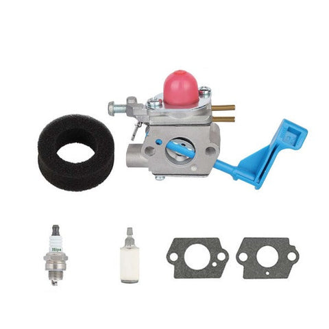 Hipa Carburetor Kit for Weed Eater GHT17 GHT22 GHT180 GHT180LE GHT220 GHT195LE GHT225LE Excalibur 22 inch Poulan PHT19 GHT180 Hedge Trimmer #C1U-W13A