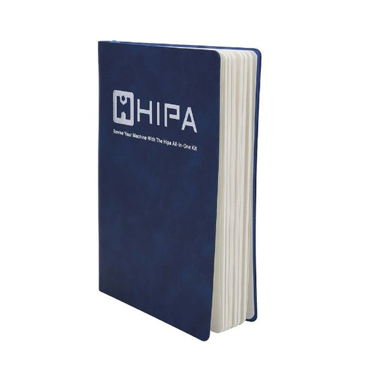 Hipa Blue PU Business Notebook 600