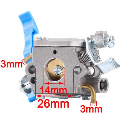 Hipa 590460102 Carburetor Kit For Jonsered B2126 BV2126 Leaf Blower Parts Replace 545081811 581798001 C1Q-W37