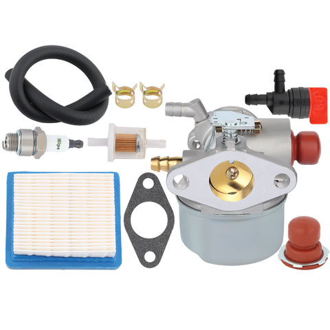 Hipa Carburetor Kit 640025C for Tecumseh OHH60 OHH55 OHH50 5.5 6.0 6.5 HP 640014 640004 Engine Snow Blower