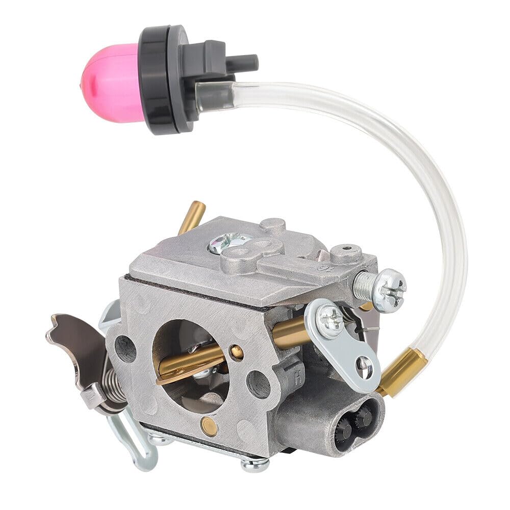 Hipa 596786602 Carburetor Fit for Poulan Pro Husqvarna PL3314 PL3816 PR4016 PD4218 PD4016 PR4218 PR4218A 42cc Chainsaw with Air Purge Primer Bulb