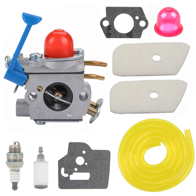 Hipa C1Q-W40A 128LD Carburetor Kit for Husqvarna 125L 128L 128DJX 128LDX 128LD Trimmer Weed Eater Compatible with Poulan 545081848