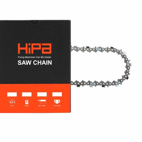 Hipa 6 Inch Chain 1/4 mini Pitch .050 42DL For Worx WG321 WG307 WG308 WG320 Black & Decker LLP120 Greenworks GS110 Chainsaw