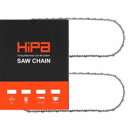 Hipa 16 Inch Full Chisel Chain 3/8 .050 59 DL 