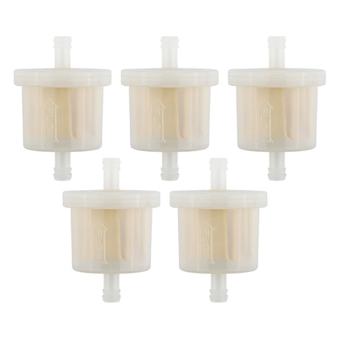 5-Pack Fuel Filter For Kawasaki FR651V 23HP FR691V 22HP FX691V Kohler SV590 SV600 SV620 Engine # 00873700 49019-7001 49019-7005