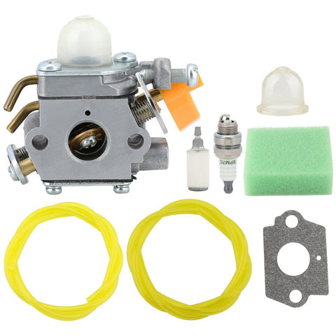 Hipa Carburetor Kit For Homelite UT22600 UT22650 UT32601A UT32651A 26cc Ryobi RY30000 RY30002 RY30021A RY30041A RY30963 RY30542 30cc String Trimmer # C1U-H60 C1U-H62