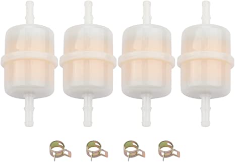 Hipa (Pack of 4) 24 050 13-S Fuel Filter 15 Micron for Kohler CH20S - CH25S, CH670S CH730S - CH750S LH685S SV720S to SV740S 466